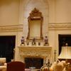 FPO 0009b 

FIREPLACE & OVERMANTLE CARVED OF WEST TEXAS CREAM LIMESTONE.
